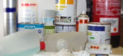 Sonderabfälle wie die hier abgebildeten können Privathaushalte beim AWIGO-Schadstoffmobil entsorgen. Foto: AWIGO/Tino Krieger.